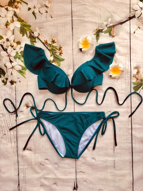 [HCM]Đồ bơi bikini mút dày nâng ngực bèo vai
