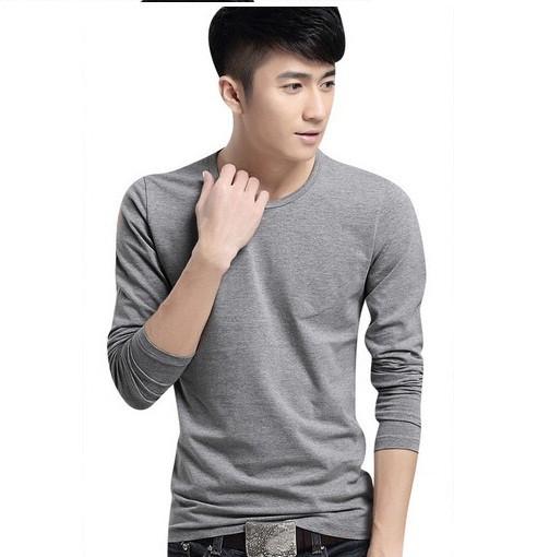 [HCM]Áo thun body cổ tròn tay dài