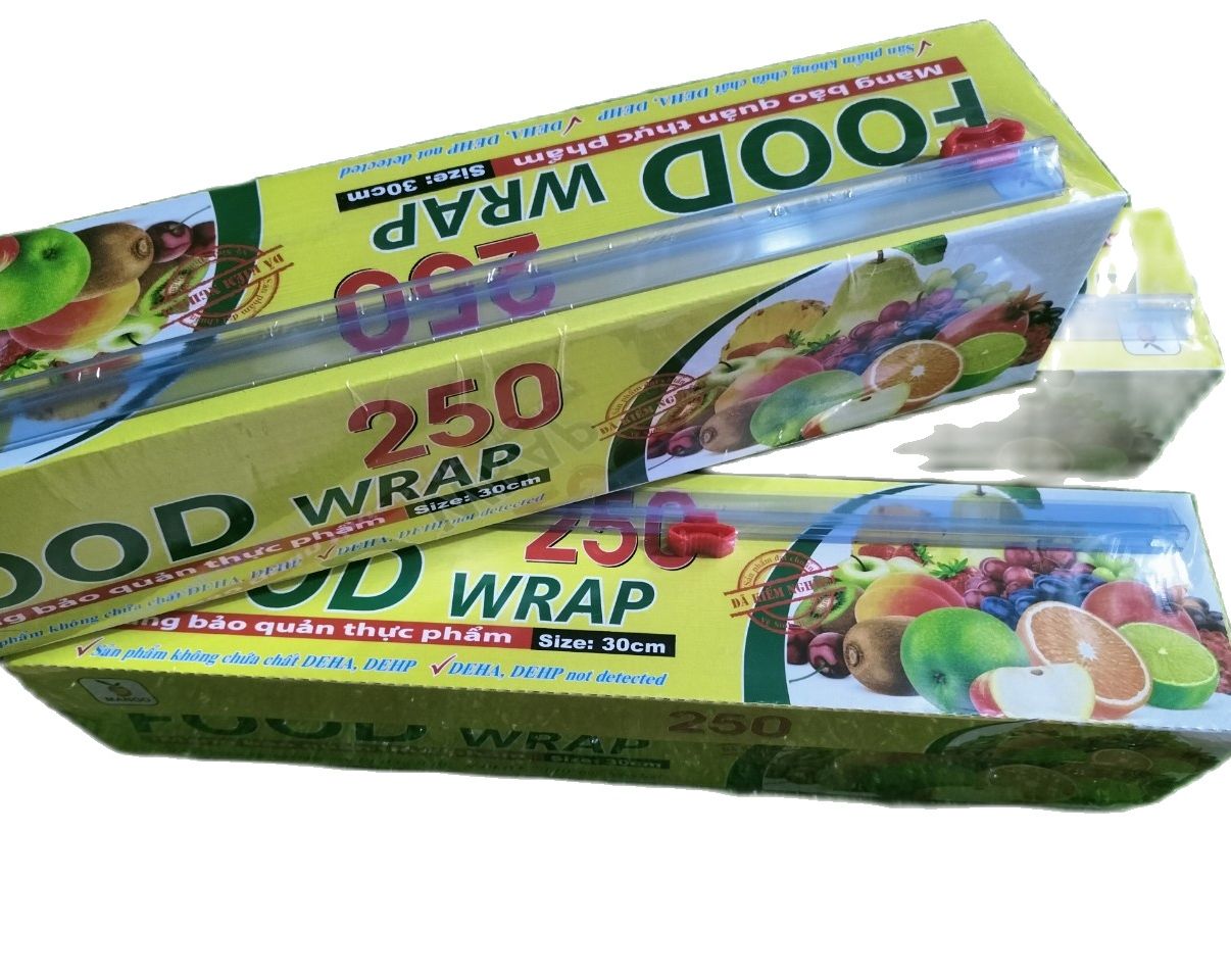 com bo 3 hộp màng bọc thực phẩm 250