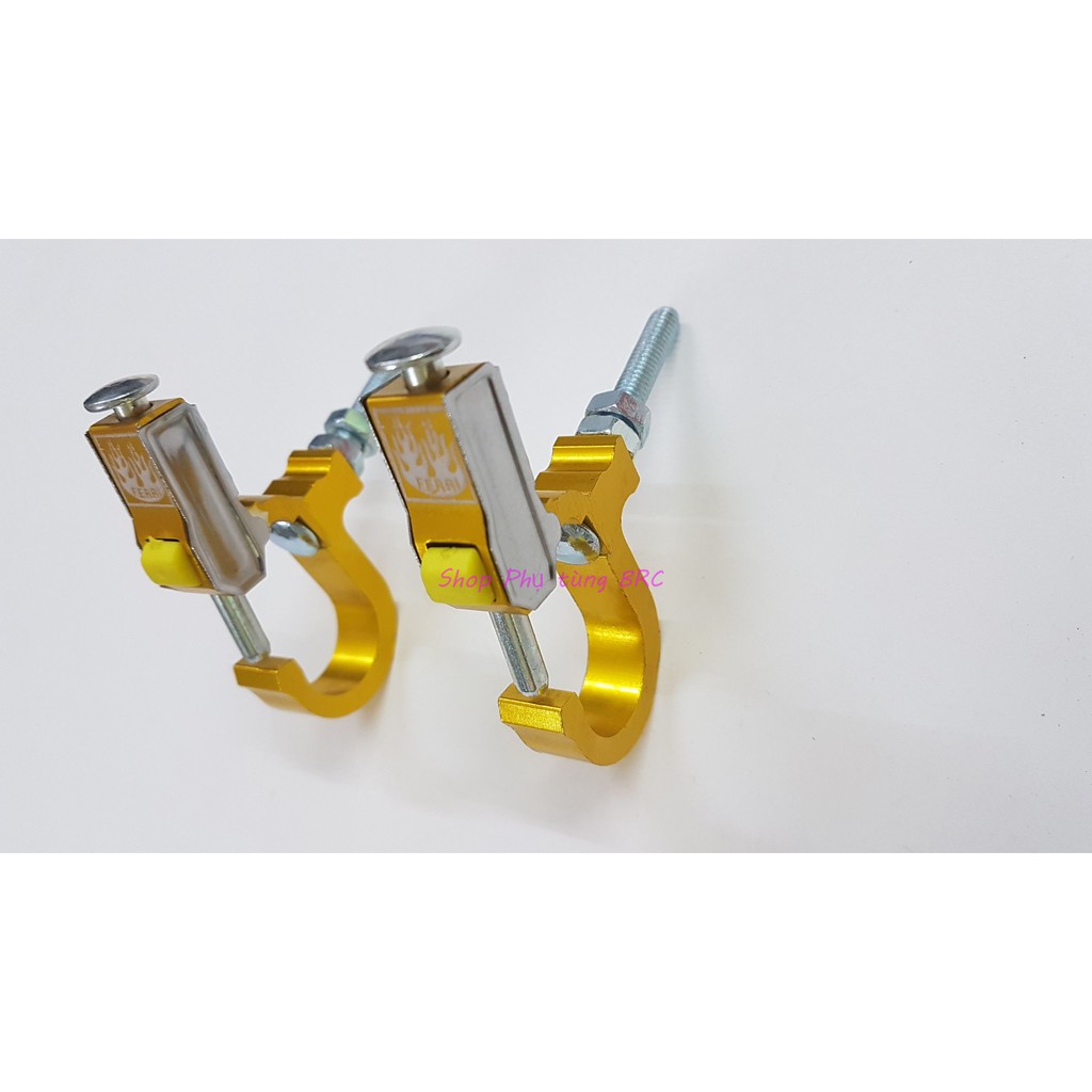 Móc bấm treo đồ xe máy loại 1 ( SL: 1 cặp móc bấm)