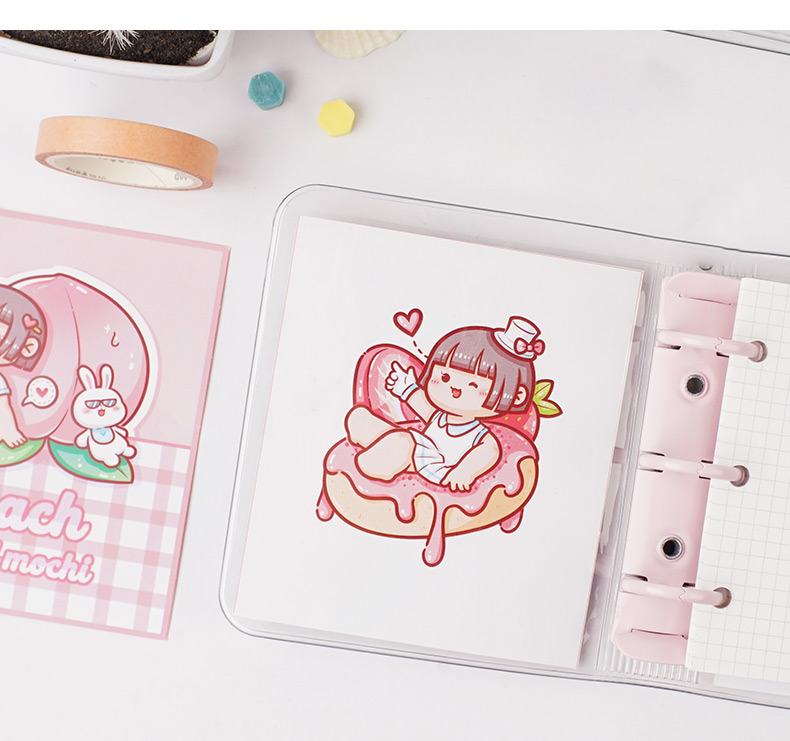 HỘP SET PLANNER/SỔ CÒNG MINI SMALL MOCHI