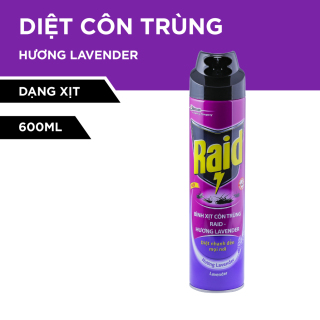 HCMXịt Muỗi RAID Hương Lavender Chai 600ml thumbnail