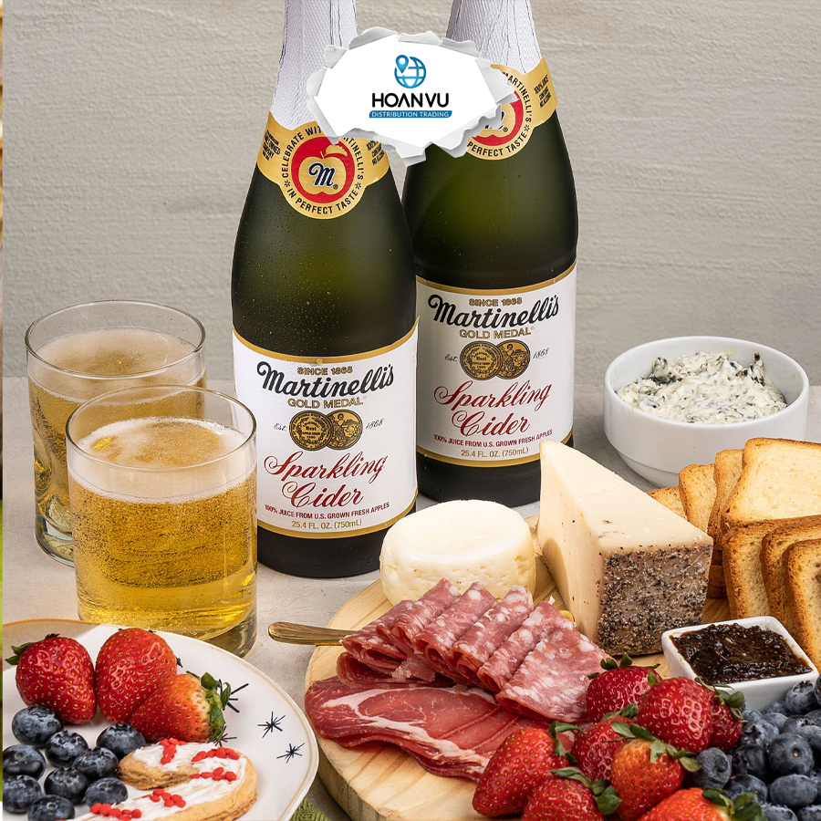Nước Ép Táo Martinelli's Premium Sparkling Cider Apple