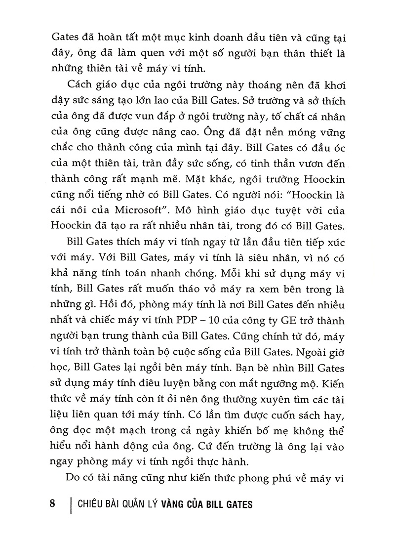 CHIÊU BÀI QUẢN LÝ VÀNG CỦA BILL GATES