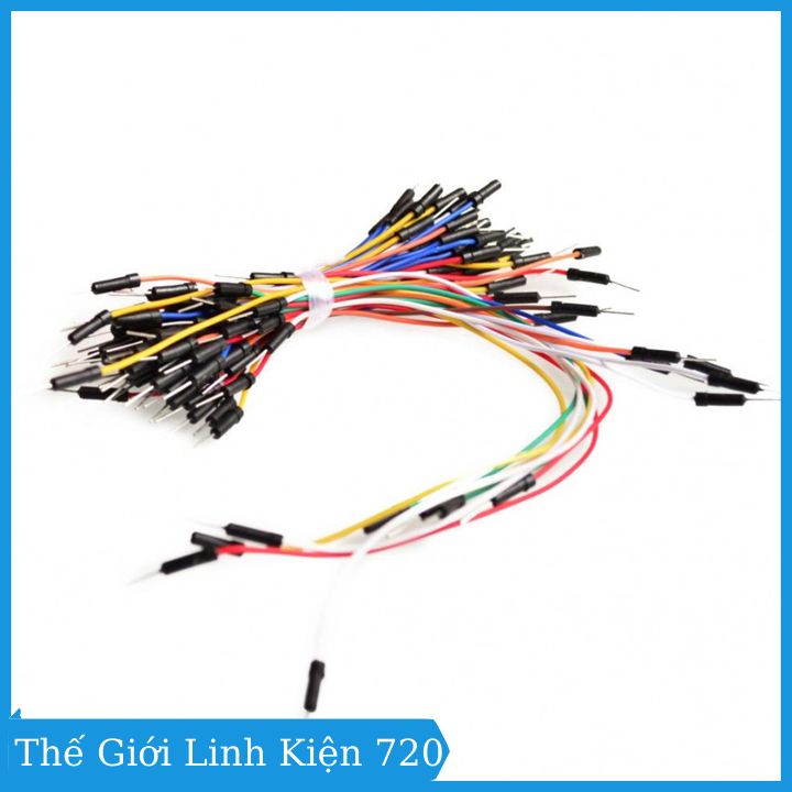 Combo 65 dây cắm test board đực đực