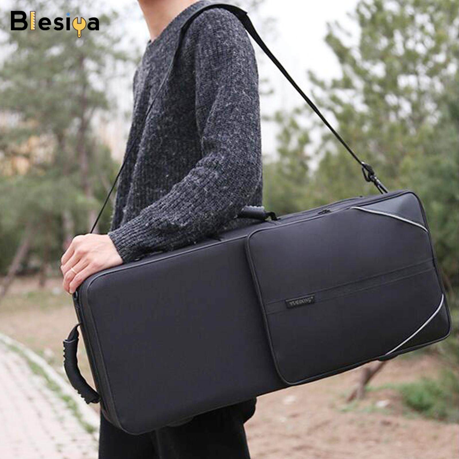 Blesiya Alto Saxophone Carrying Gig Bag Handbag Drop E Alto Saxophone Gig Bag Carrying Case Multi Pocket