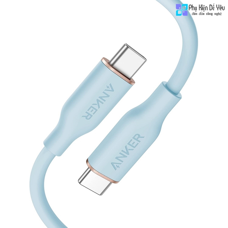 Cáp Anker 643 USB-C to USB-C (Anker PowerLine III Flow) 1.8m - A8553