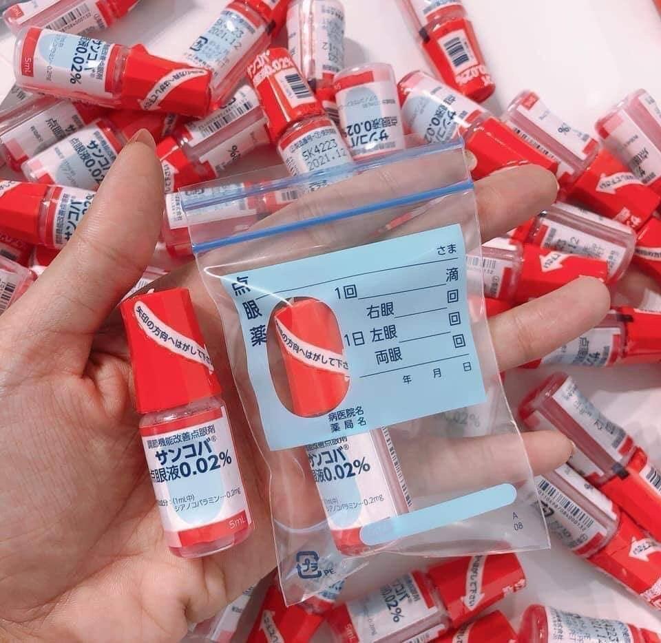Nước Nhỏ Mắt  Sancoba 5ml Nhật Bản