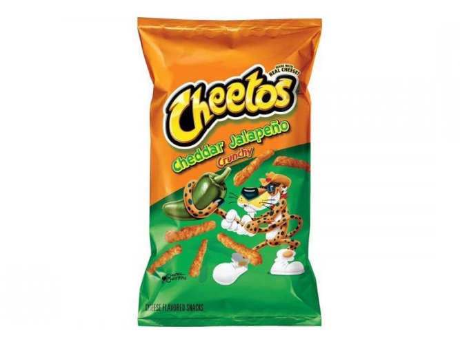 Bánh snack Cheetos Crunchy Cheddar Jalapeno Cheese Flavored Snacks