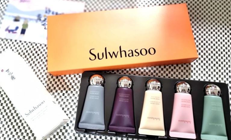 Set dưỡng da tay Sulwhasoo hand cream mini kit 5items