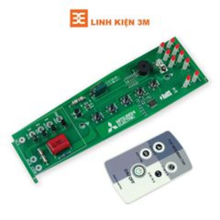 Combo Remote Và Mạch Quạt Cây Mitsubishi LV-16R