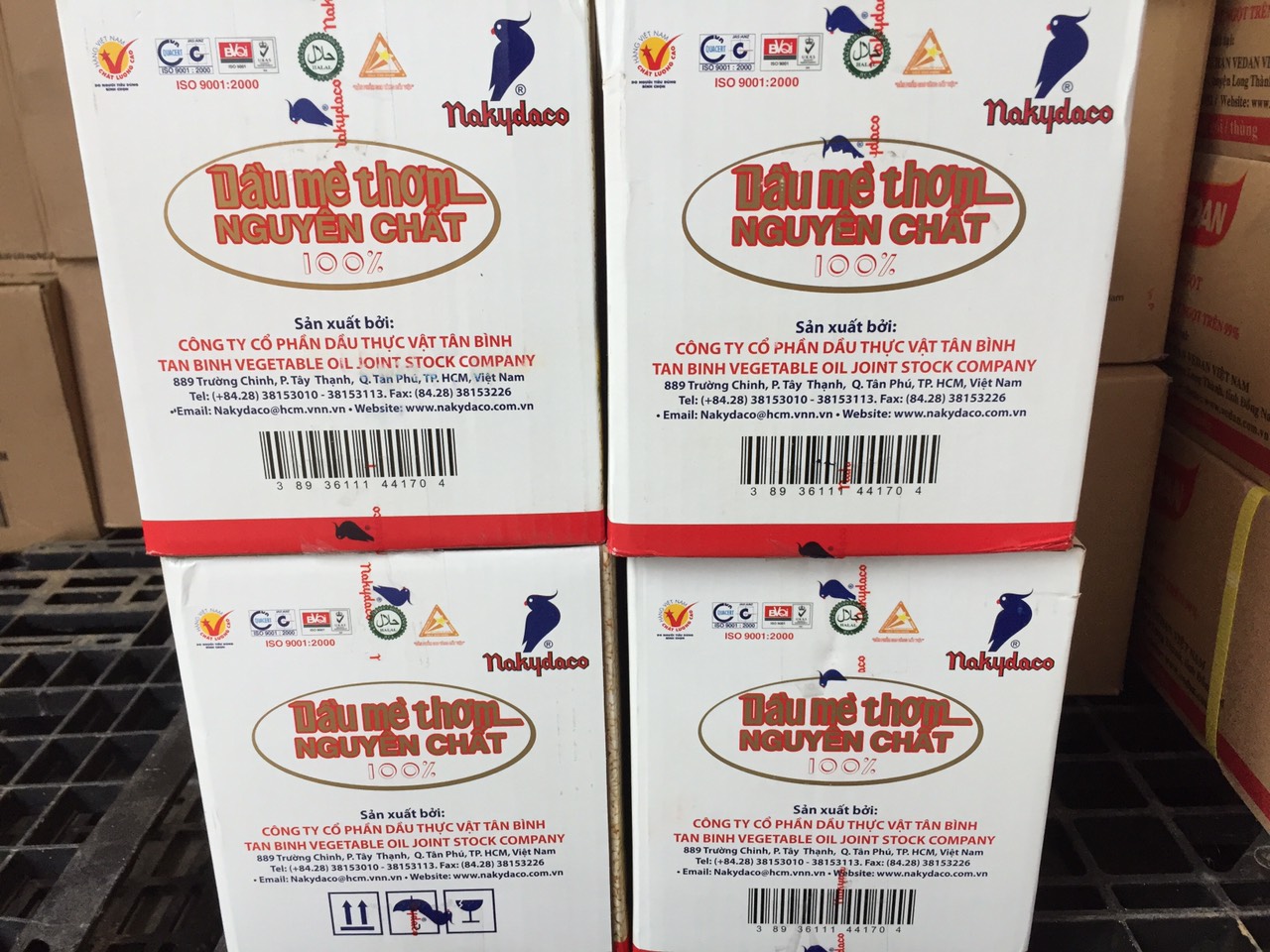 Dầu Nakydaco 1lít - Thùng 12 chai