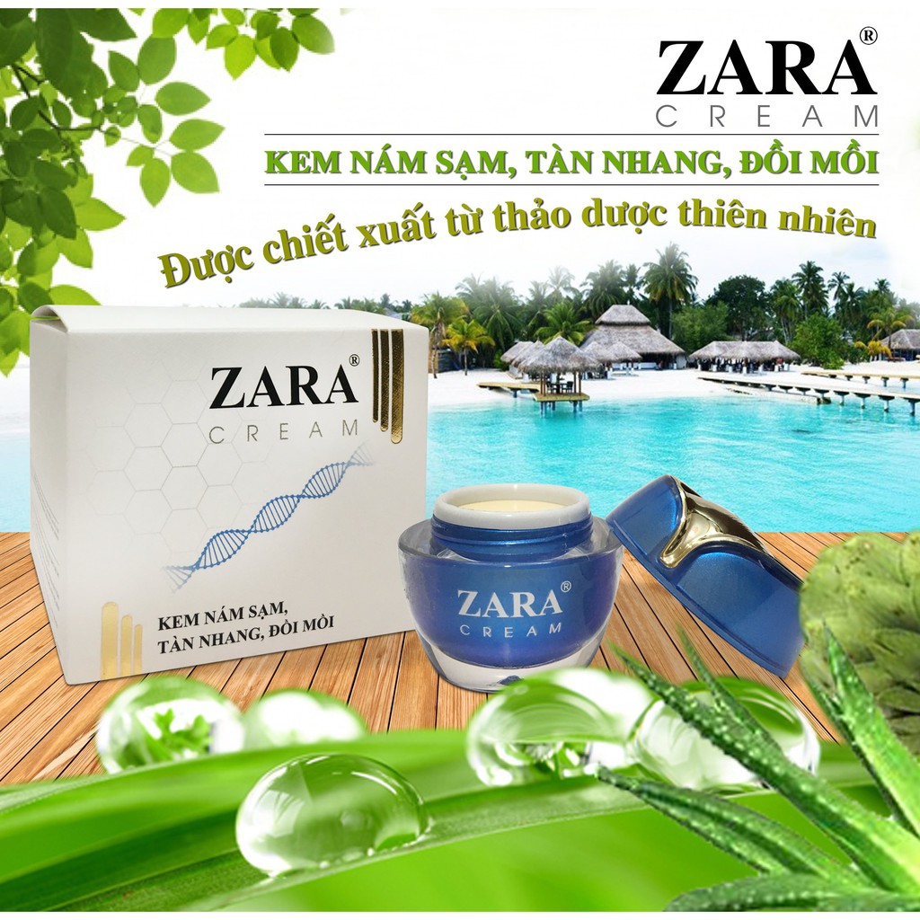 Kem Nám Tàn Nhang Đồi Mồi Zara 12g