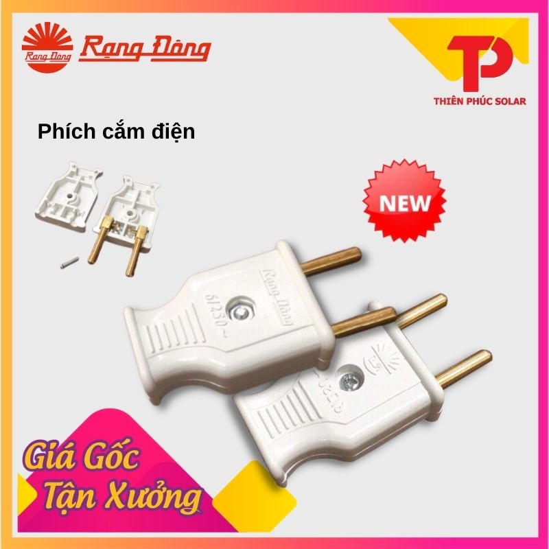 [Chính Hãng] Chui Phích cắm điện Rạng Đông Model RDPL-01 sản phẩm mới 2021