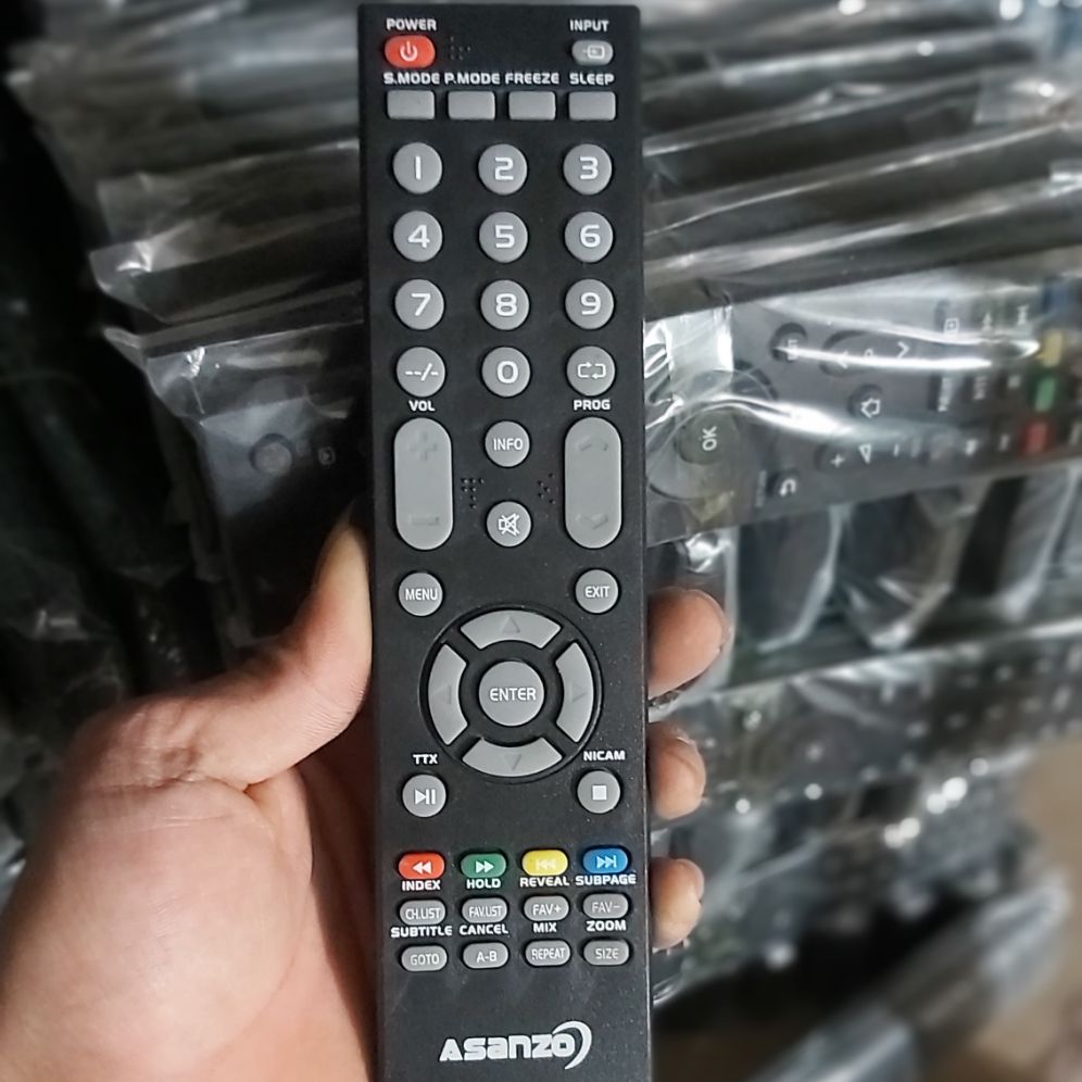 Điều khiển tivi ASANZO vuông dầy