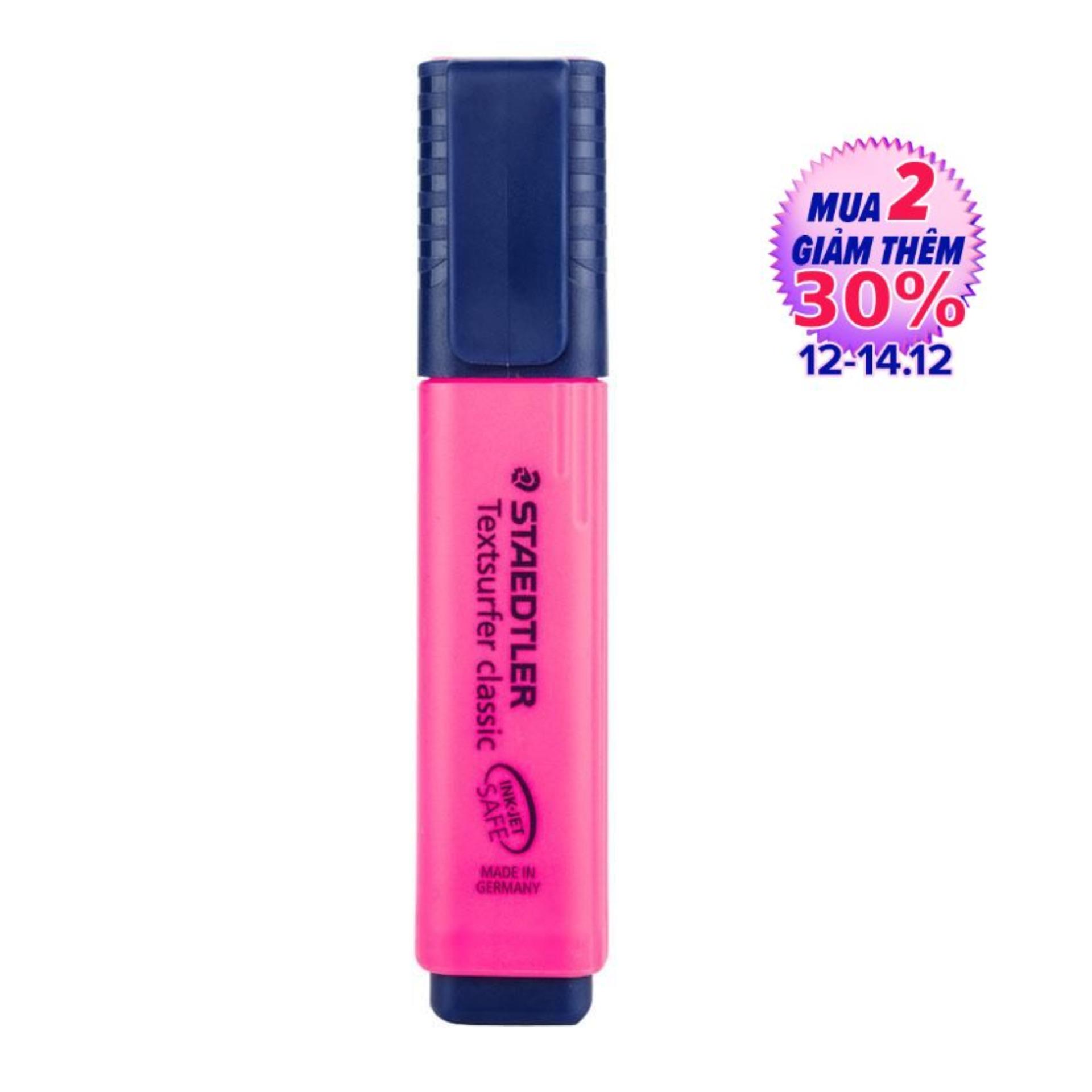 Bút nhớ dòng Đức STAEDTLER 364 (Vàng chanh, đỏ, xanh lá, tím, hồng,xanh ngọc,xanh biển, cam)