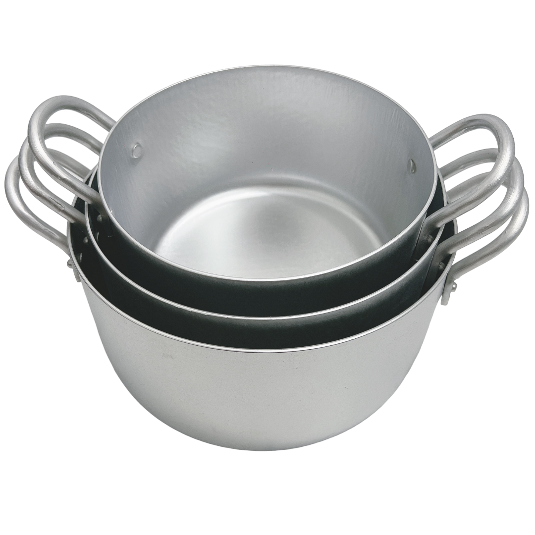 Bộ 3 Nồi Nhôm Size 24cm 26cm 28cm