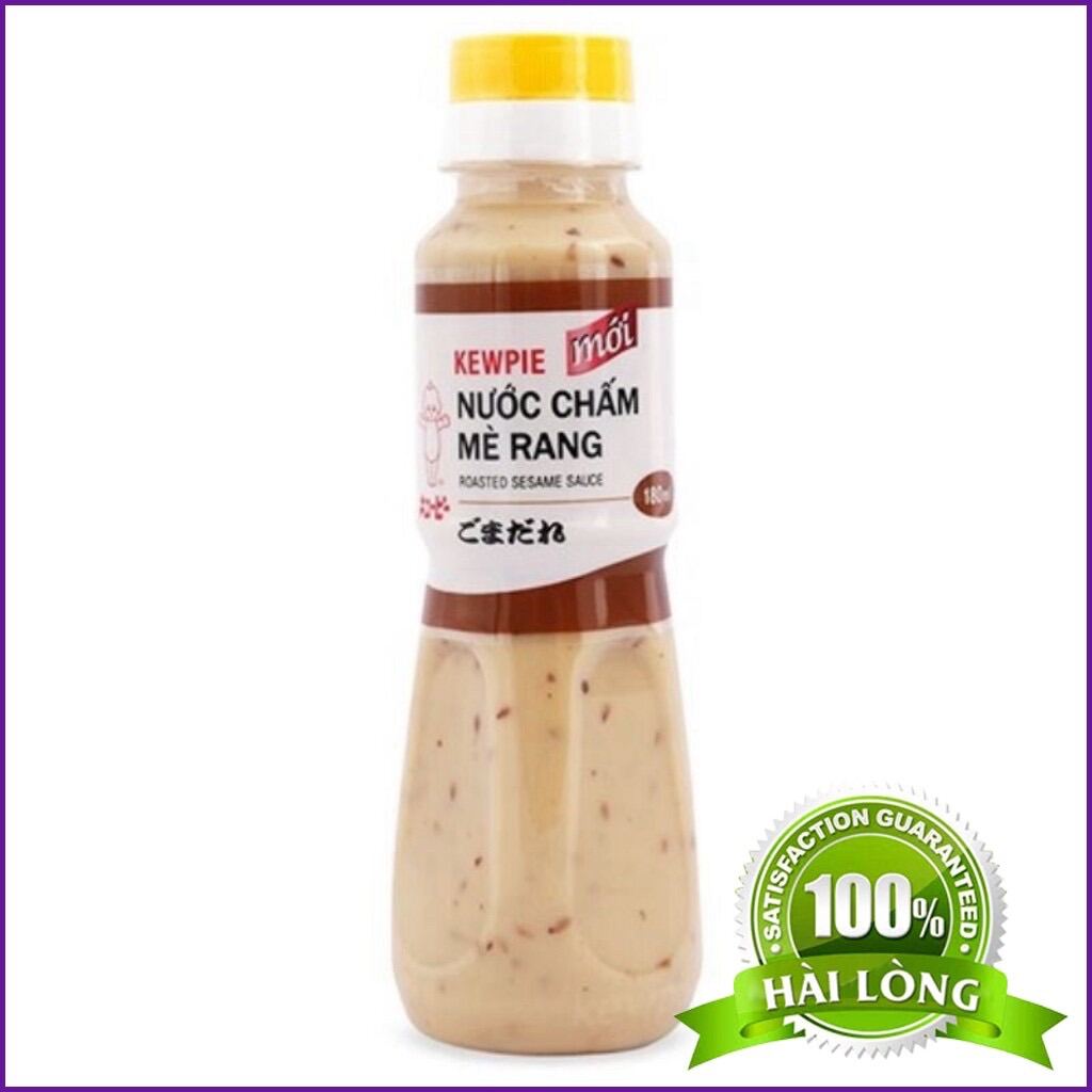 [HCM]Nước chấm sốt mè rang Chai 180ml - nước chấm mè rang