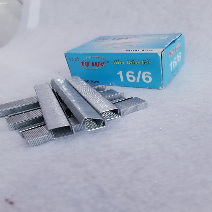 Hộp 500 ghim bấm gỗ tự lực 16/6