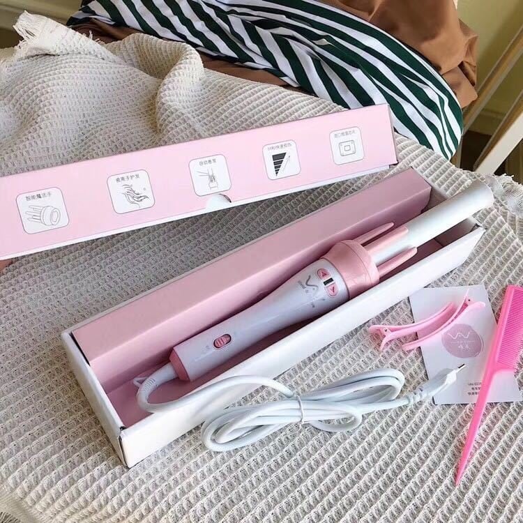 [HÀNG CHUẨN ] MÁY LÀM TÓC UỐN XOĂN XOAY TỰ ĐỘNG 360 VIVID & VOGUE HÀN QUỐC