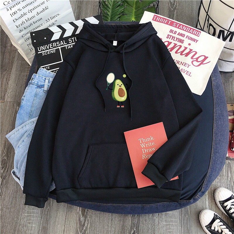 [HCM]áo hoodie in hình trái bơ
