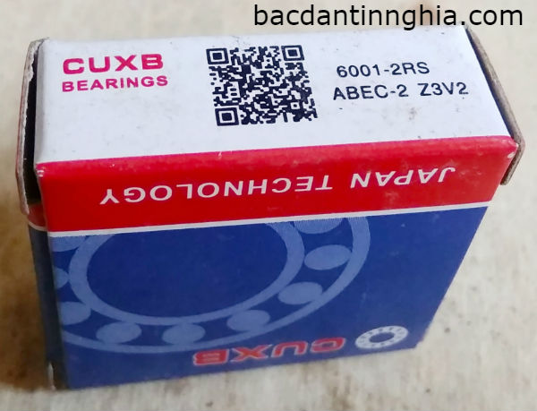 Vòng bi 6001-2RS CUXB (10 cái)