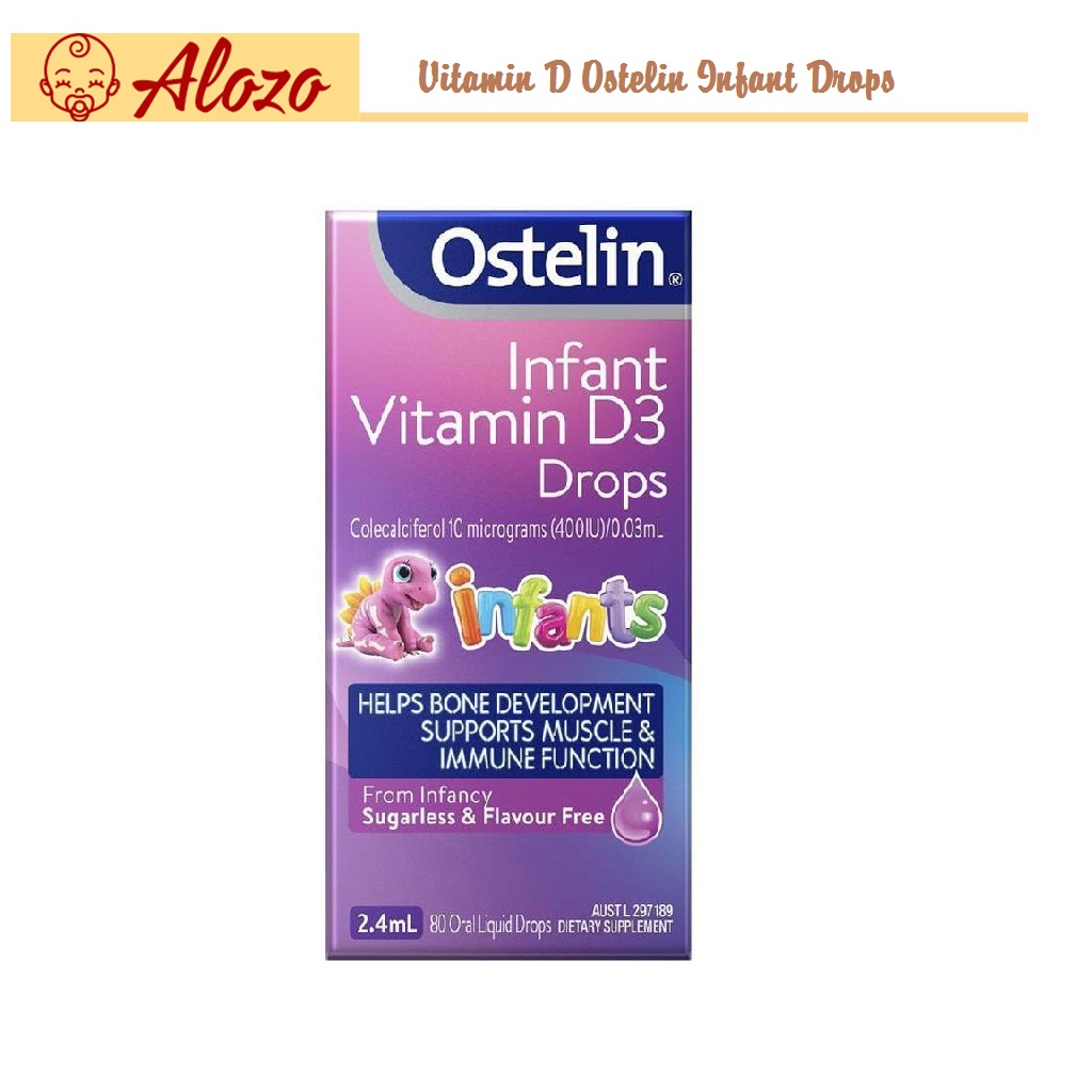Ostelin Infant Vitamin D3 Drop 2.4 m