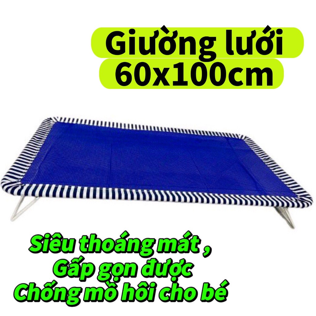 Giường lưới thoáng mát cho trẻ em , GẤP GỌN