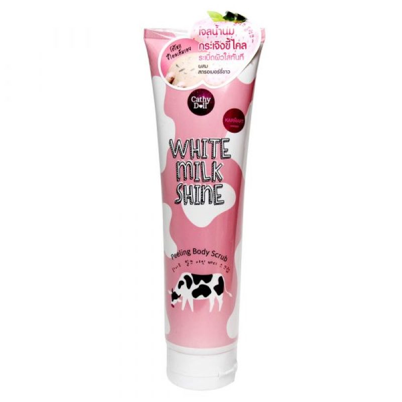 Tẩy Tế Bào Chết Sữa Bò Cathy Doll White Milk Shine Peeling Body Scrub 320ml