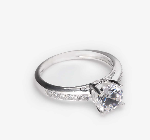 [HCM]Nhẫn bạc đính đá mỹ đẹp được chế tác tinh tế sắc nét bạc thật 100%