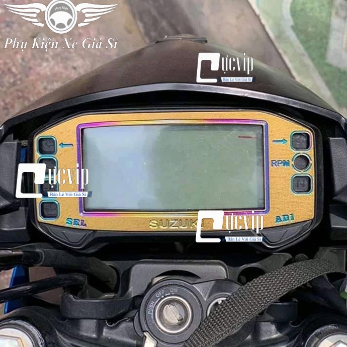 Ốp Viền Đồng Hồ Raider, Satria Fi Titan MS2961