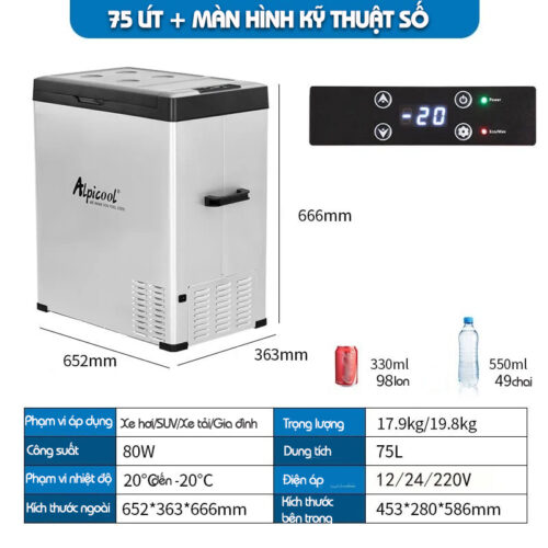 Tủ lạnh ô tô alpicool