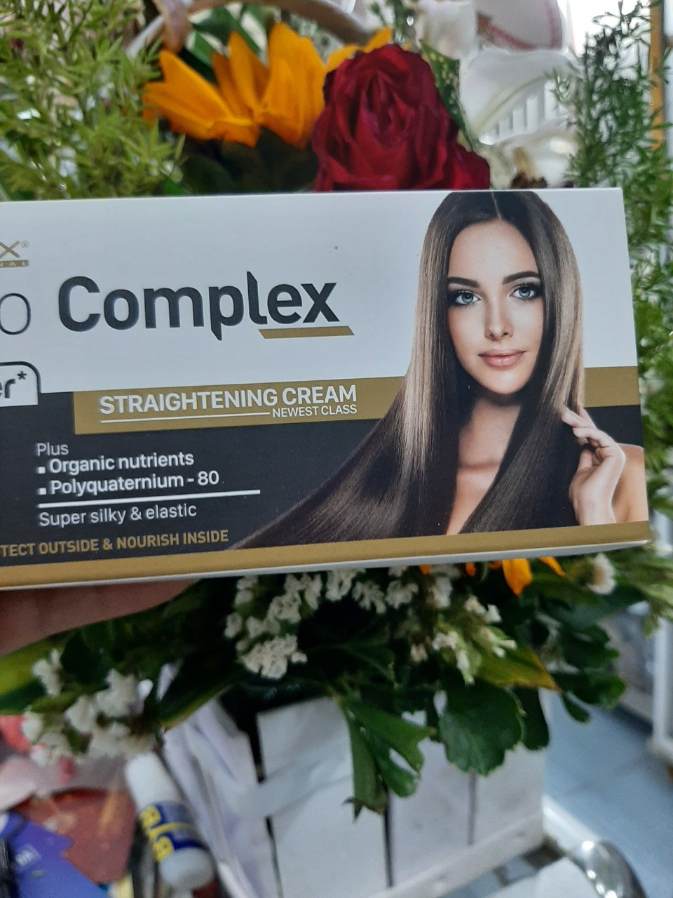 Thuốc duỗi tóc Lavox nano complex phục hồi tóc mini tại nhà (Tặng cặp Bao tay )
