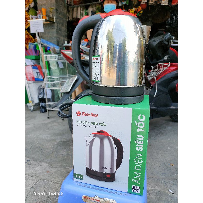 [HCM]Ấm Siêu Tốc Rạng Đông 1.8 Lít Inox 304 Cực Dày