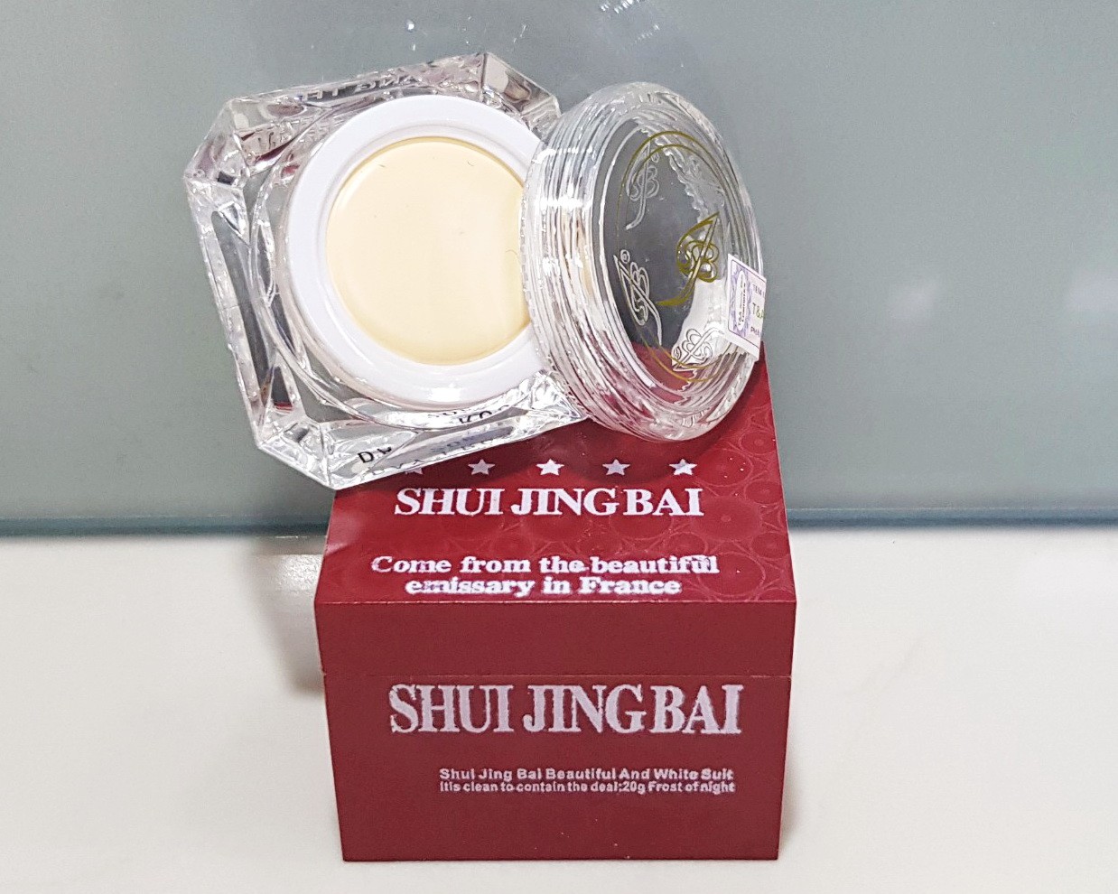 Kem bạch thủy tinh, Kem ngày thủy tinh bạch dưỡng trắng da, mỹ phẩm thuỷ tinh bạch