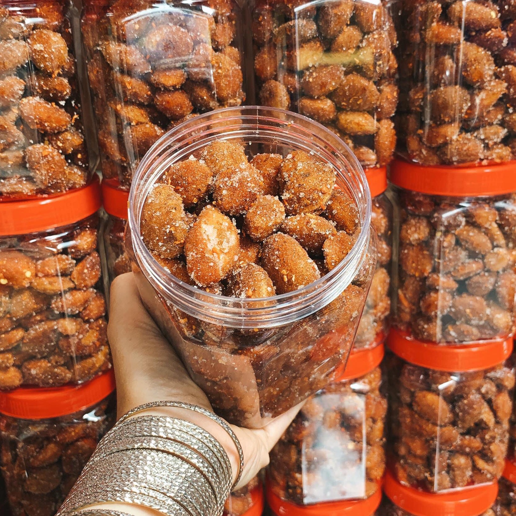 Say lắc muối ớt