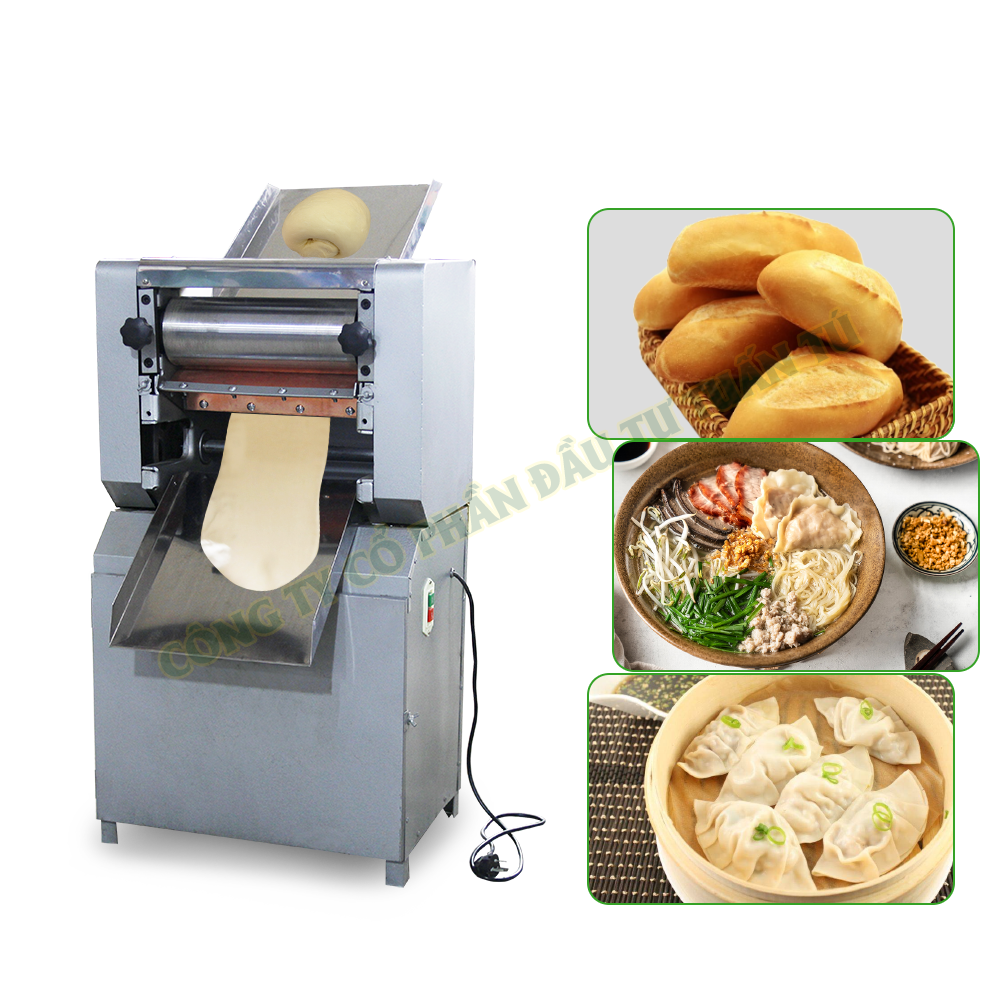 Máy cán bột mỳ|máy cán bột làm bánh gối 3A