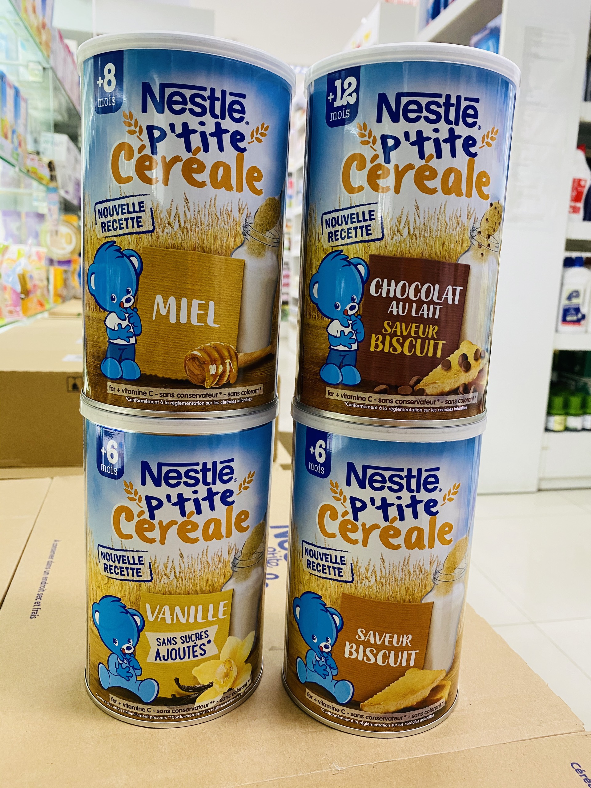 Bột pha sữa Nestle Vị Mật Ong 8 tháng 400g date 08.2022