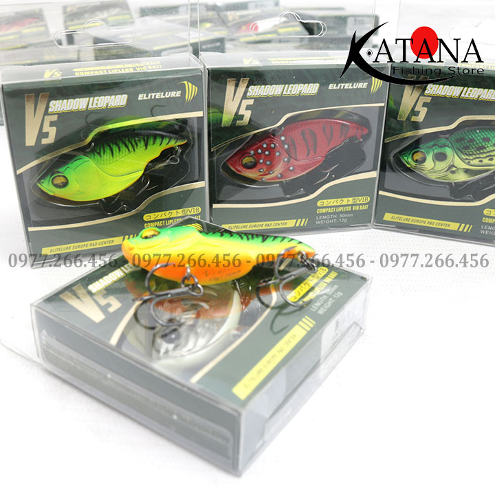 Mồi Câu lure EliteLure V5 Shadow Leopard