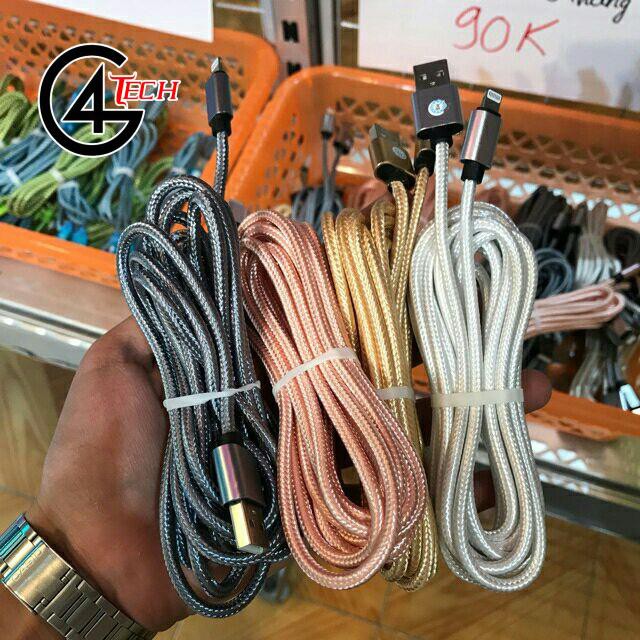 Dây cáp sạc 3m siêu dài siêu bền