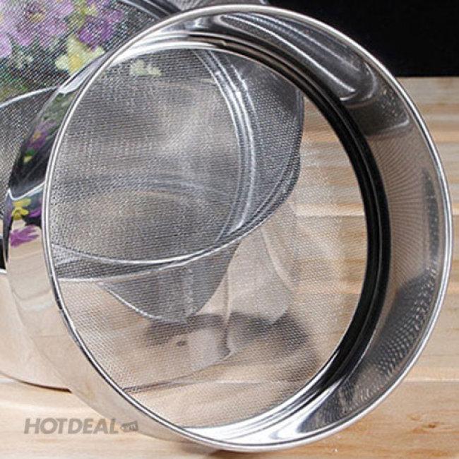 Dụng cu ray, lọc bột nước làm bánh siêu mịn 15cm