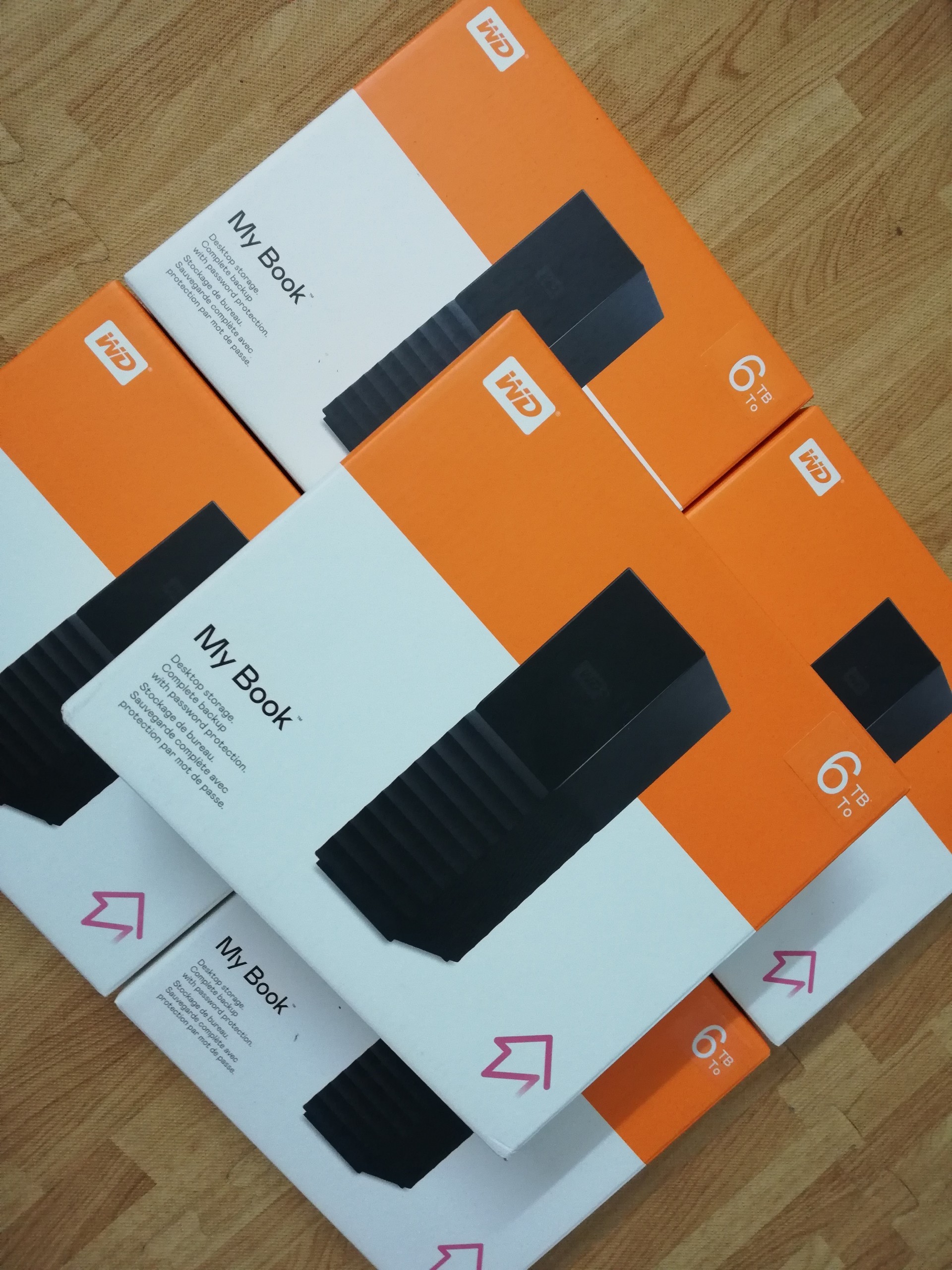 [HCM]Ổ cứng di động WD My Book 6TB usb 3.0