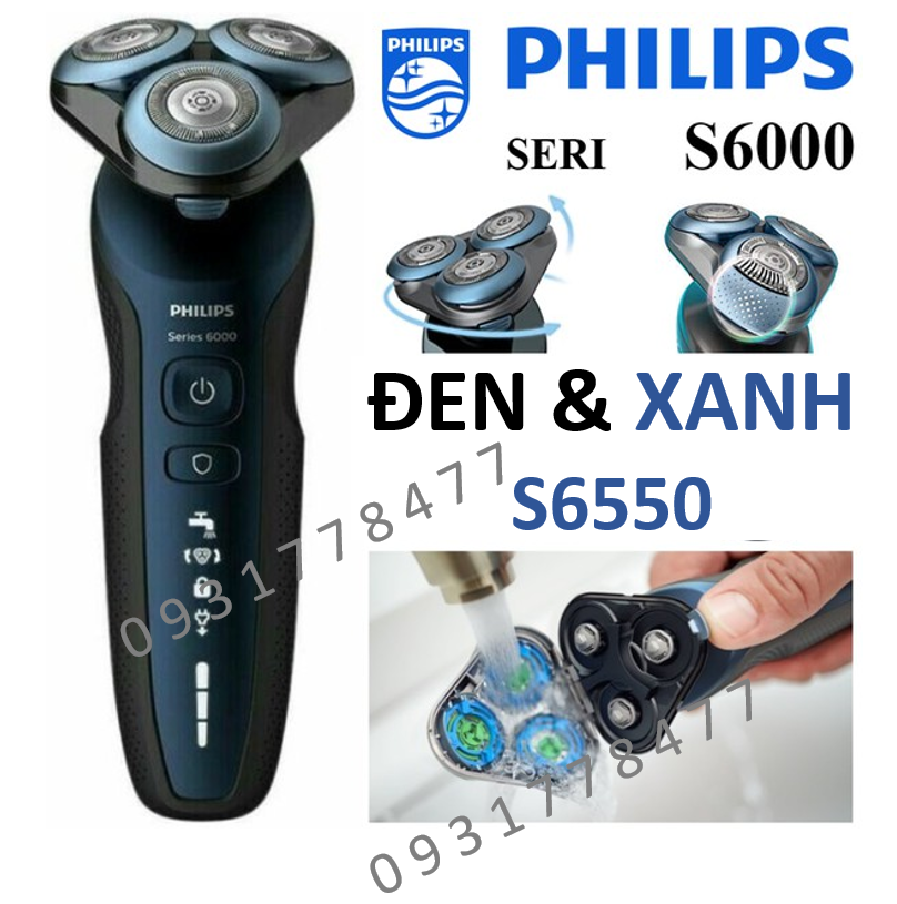 Máy cạo râu Philip s S6550 (Bảo hành 12 tháng)