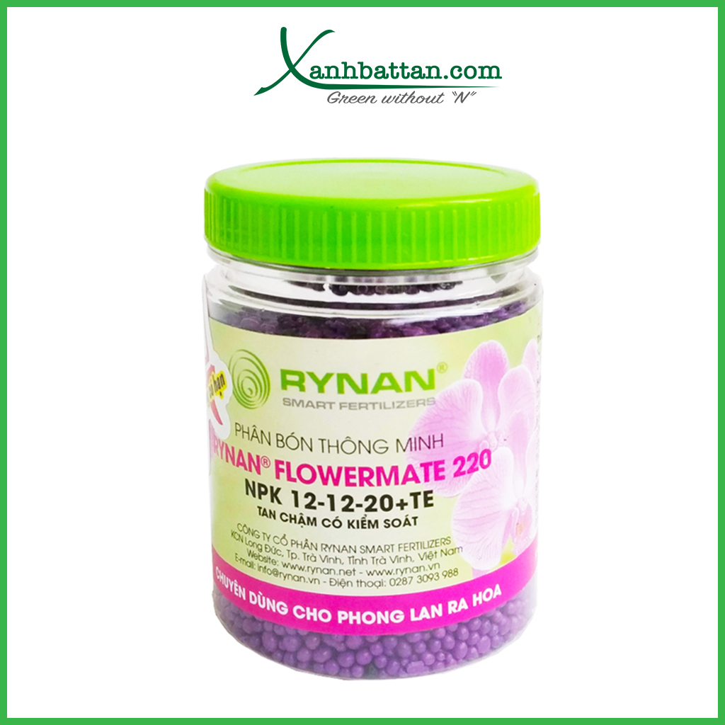 Phân Tan Chậm Cho Lan Rynan Flowermate 220 Dạng Thông Minh