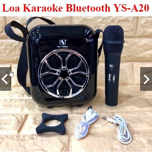 Loa Kẹo Kéo Mini Loa KARAOKE Ko Dây bluetooth YSD YS A20 Phân khúc chính hãng YSD giá rẻ Hỗ trợ hát karaoke Bán hàng Trợ giảng Tiếp thị Kẹo Kéo