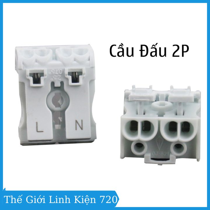 Cầu đấu dây điện nhanh có móc 923-2p, 923-3p, cút nối, chia dây điện 2 pha, 3 pha