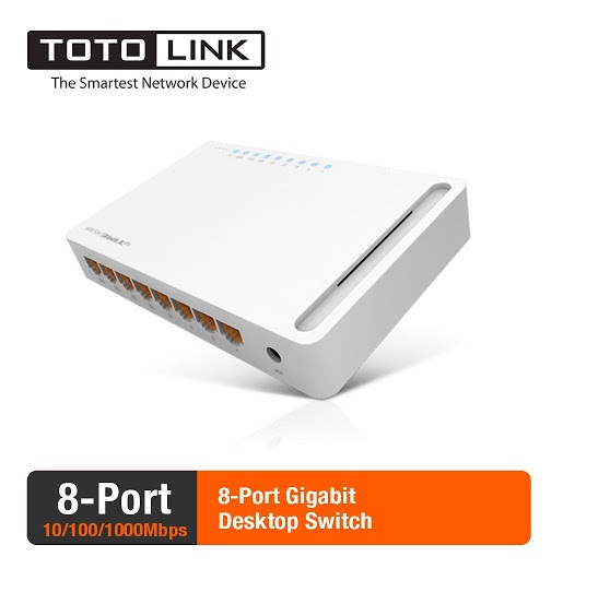 Switch 8 Cổng Totolink Gigabit S808G