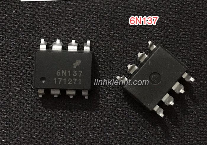 5 con opto 6n137 137 sop-8 mới