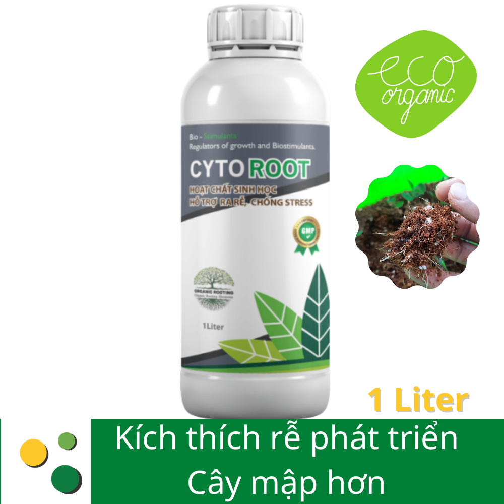 Phân bón lá ra rễ, mập cây – CytoRoot chai 1 Litter