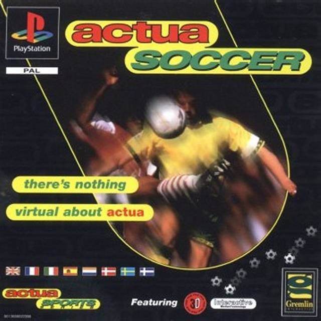 Game ps1 actua soccer